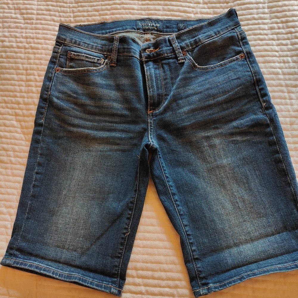 Lucky Brand The Bermuda Denim Shorts Size 4/27